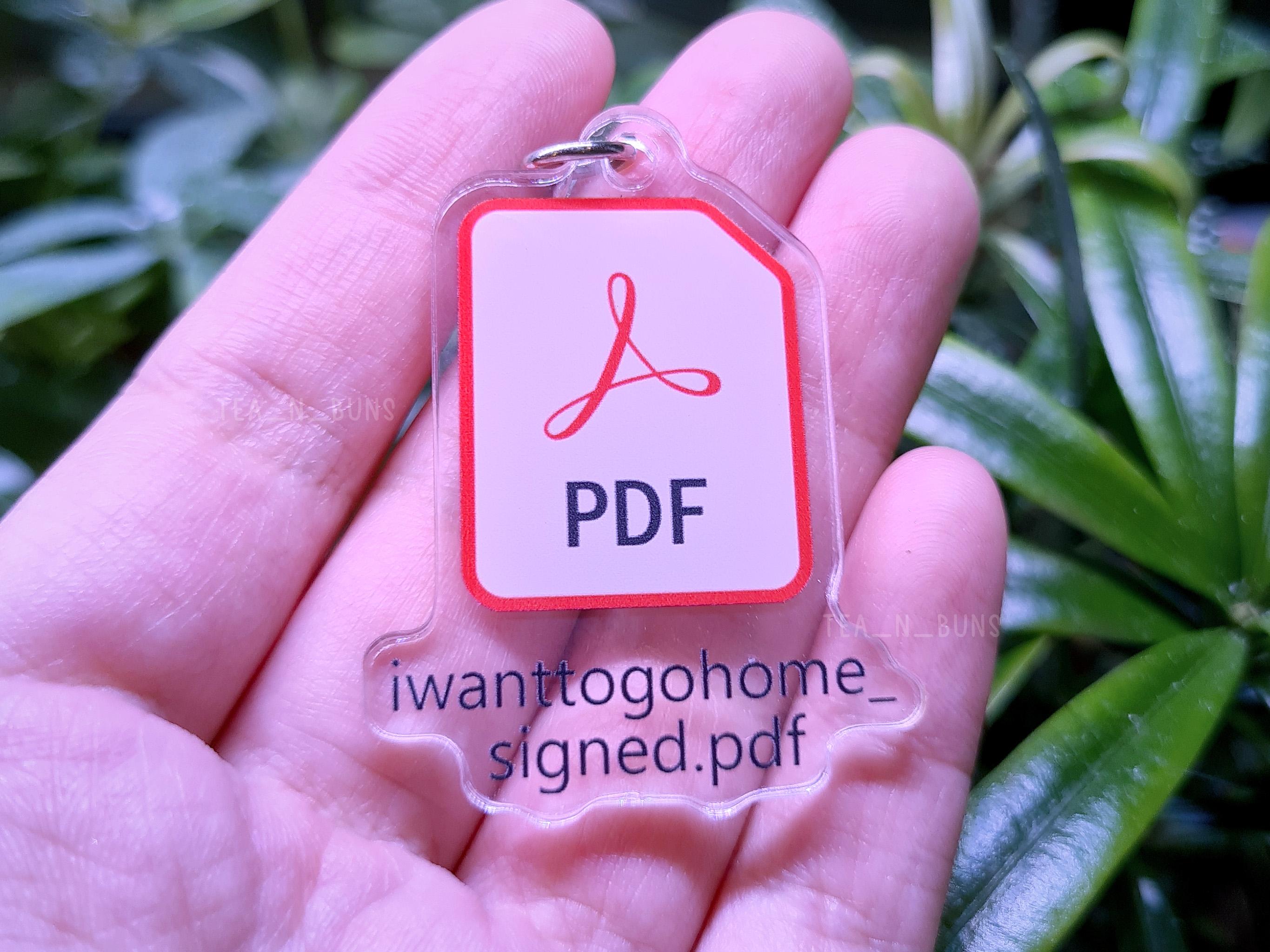 PDF keychain