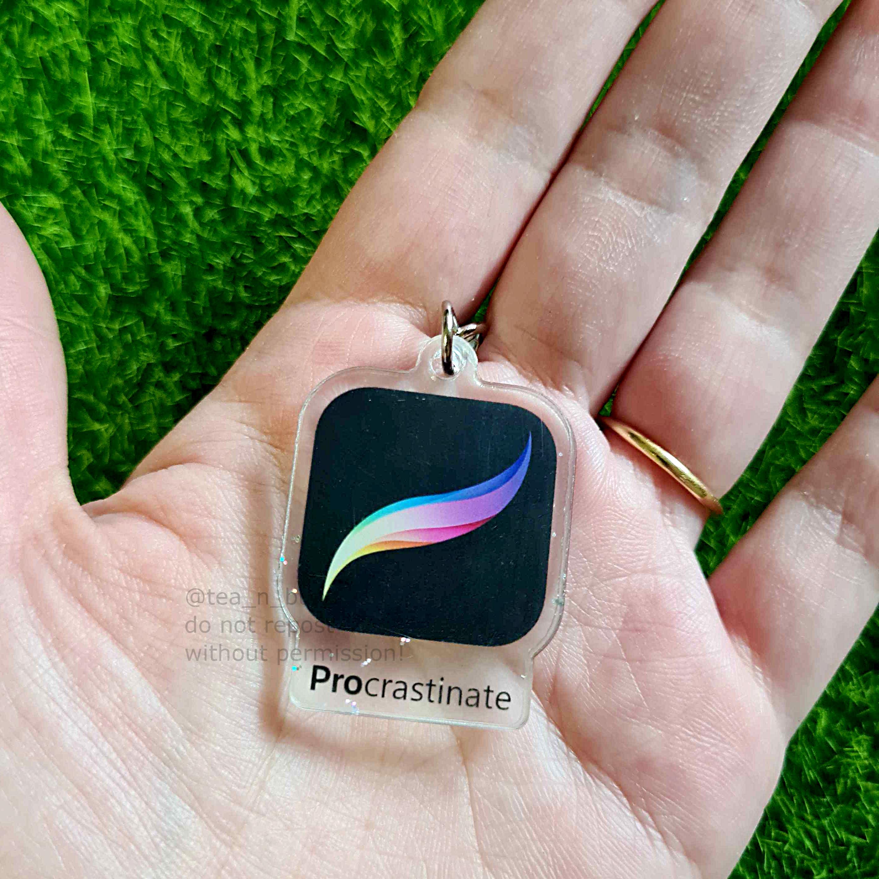 Procreate keychain