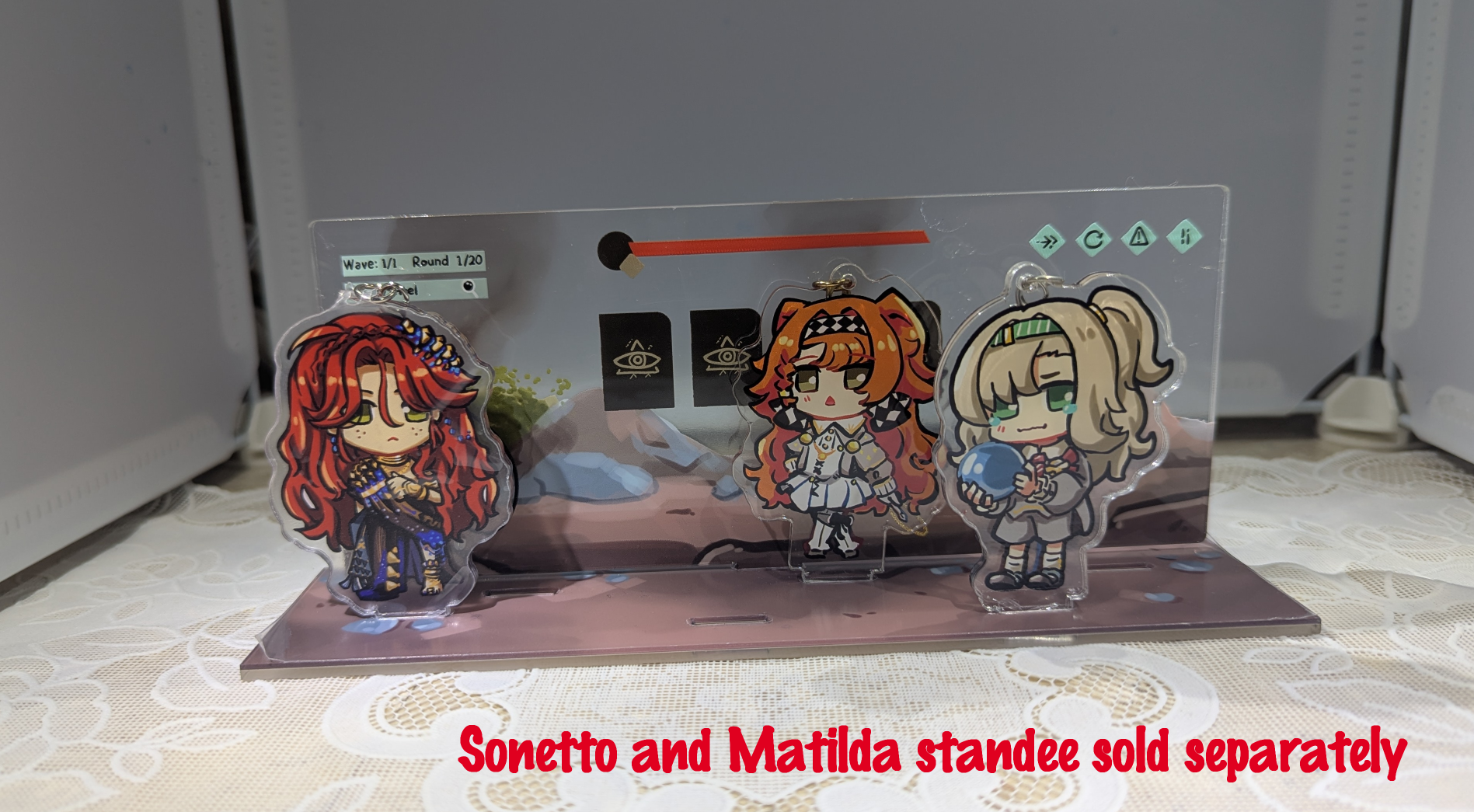 R1999 "Aperion Island" fan diorama display