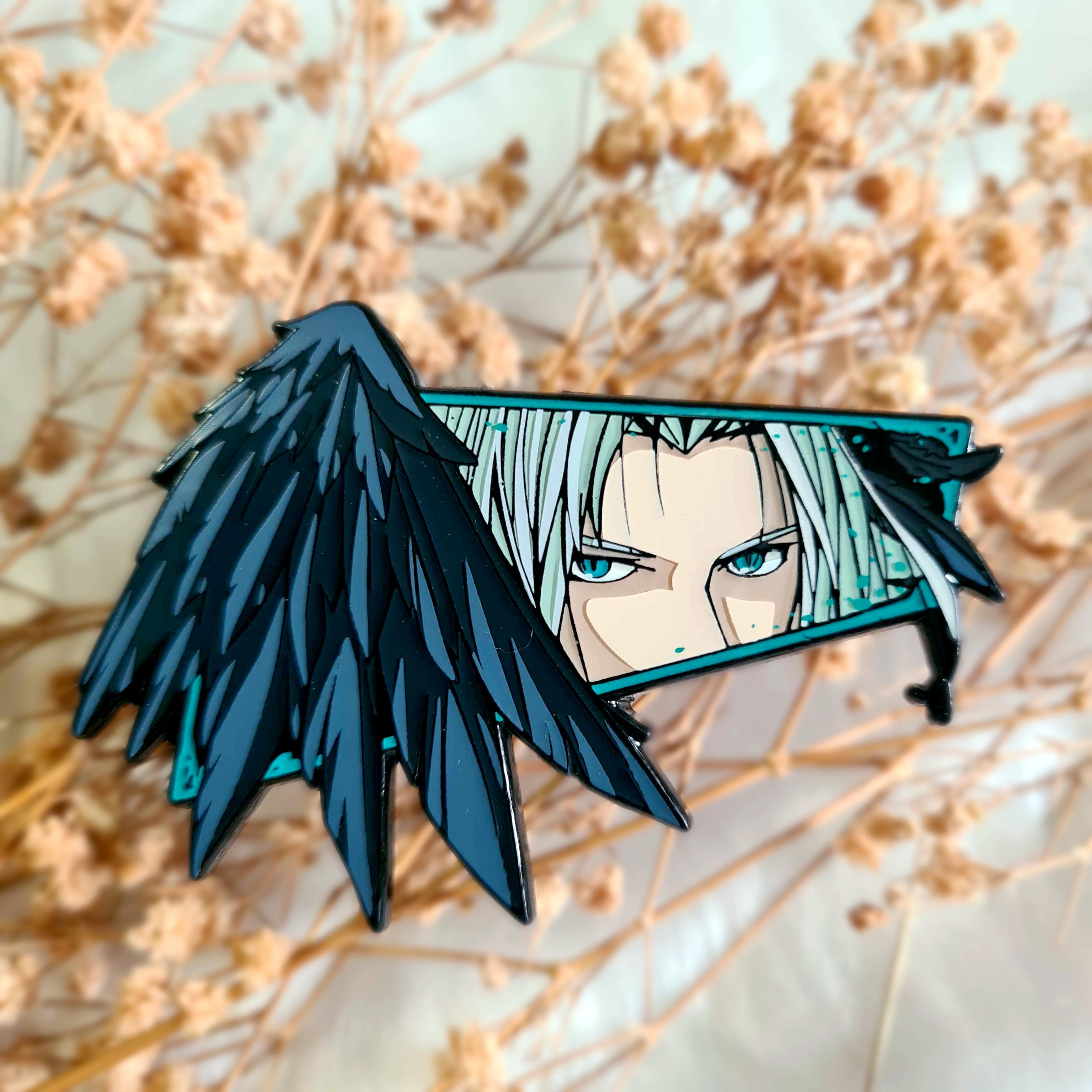 Fallen Eyes Enamel Pin