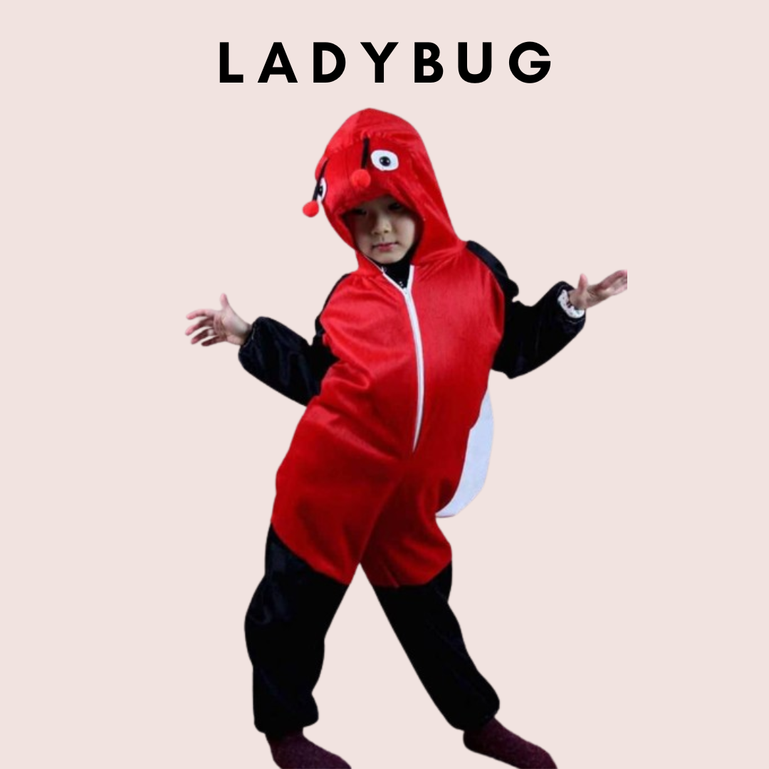 Costume Animal Kids Ladybug (XS - 2XL)