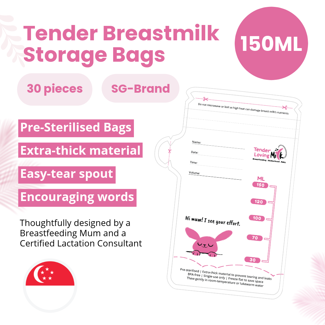 Breast Milk Storage Bags (150ML) 30 Pieces