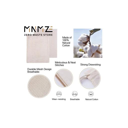 Mesh Cotton Grocery Bag (3 sizes) - image 3