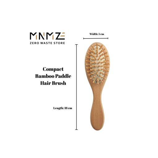 Bamboo Paddle Hair Brush (2 sizes) - image 3