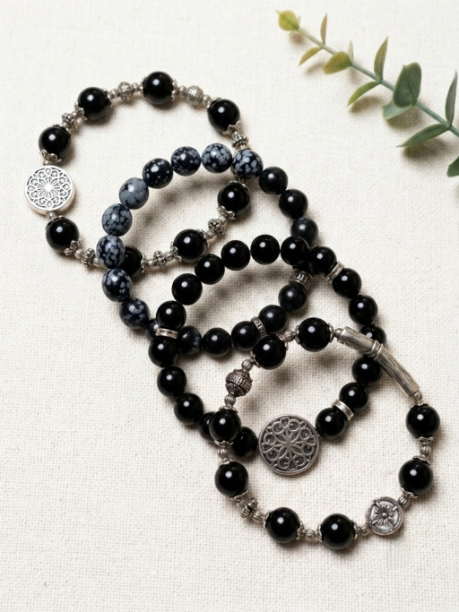 Obsidian Midnight Bracelet Series - image 1