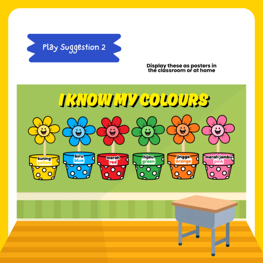 Colours Matching Flowers Themed - image 4