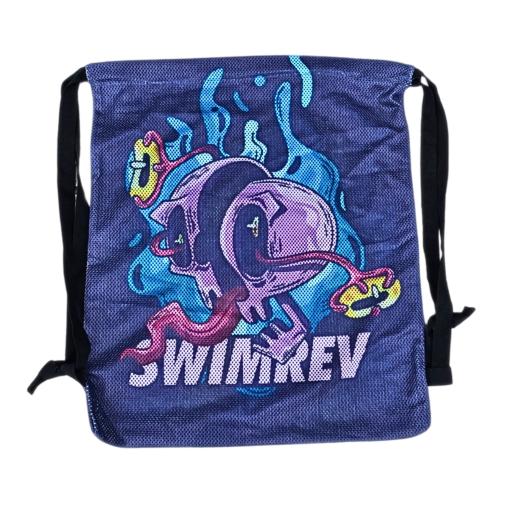 RevSwim Equipment Mesh Bag - Acid Skull - image 1