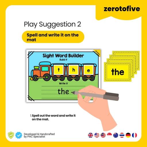 Sight Word Builder Transportation Themed - image 3