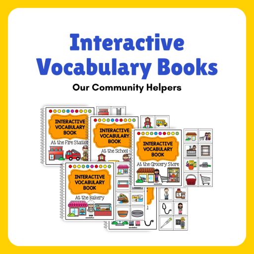 Interactive Vocabulary Books Vol.3 : Our Community Helpers - image 1