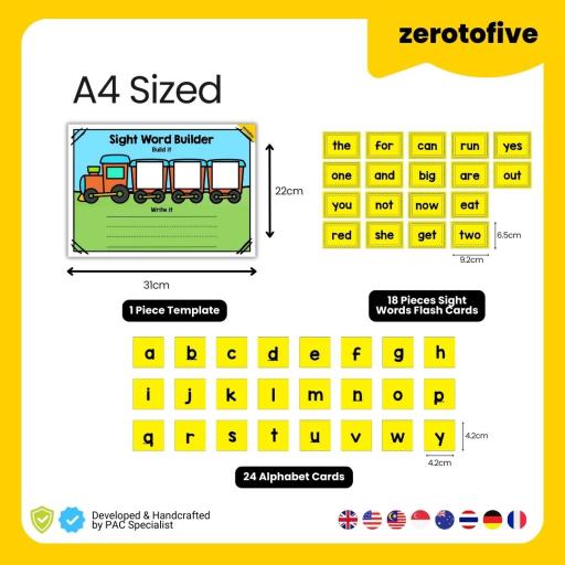 Sight Word Builder Transportation Themed - image 2