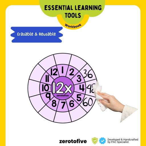 Multiplication Practice Wheels - image 4