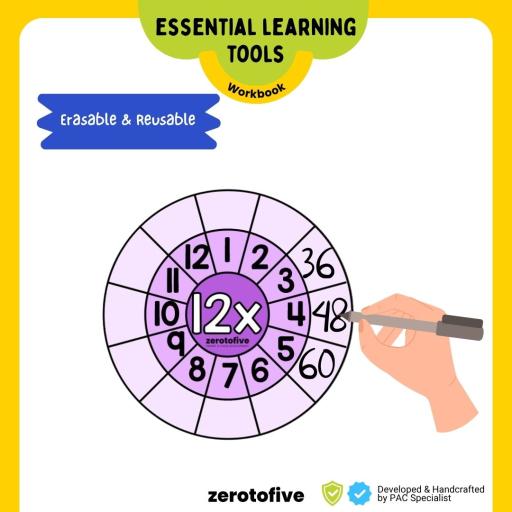 Multiplication Practice Wheels - image 3