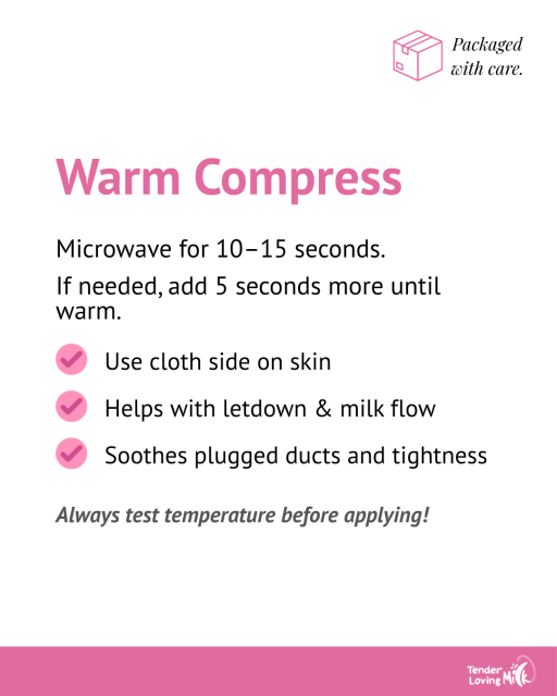 Tender Compress - Reusable Hot and Cold Breast Compress (ONE Pair) - image 4