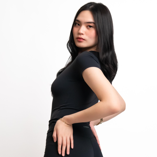 Forme Fitted Tee (Black) - image 2