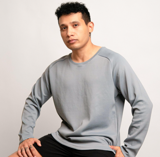 Forme Oversized Sweater (Grey) - image 3