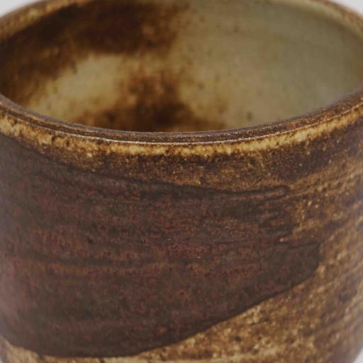 Rustic footed cup - image 6