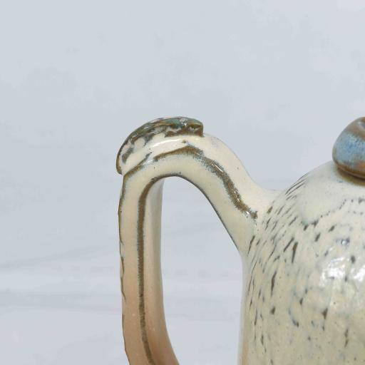 Scorched white teapot - image 2