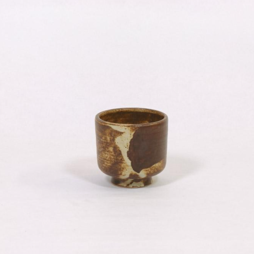 Rustic footed cup - image 1