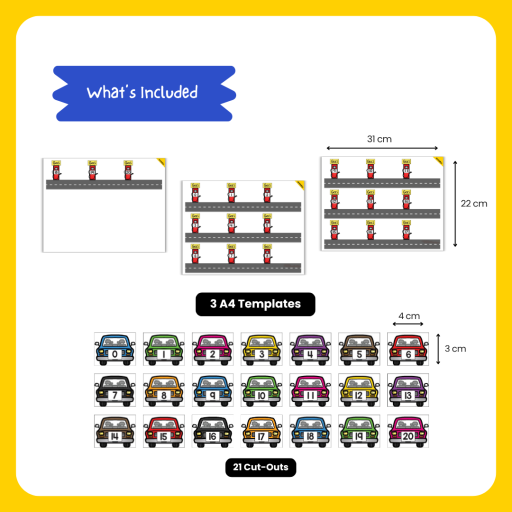 Car Number Matching from 1 to 20 - image 2