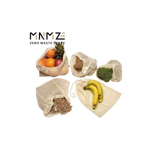 Mesh Cotton Grocery Bag (3 sizes) - image 2