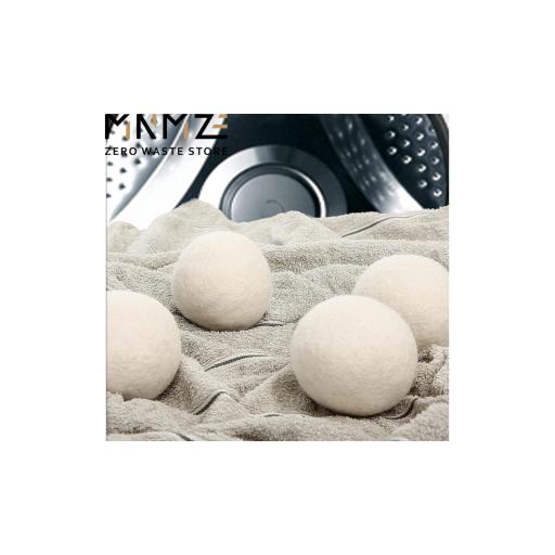 Natural Dryer Wool Ball (White) - image 3