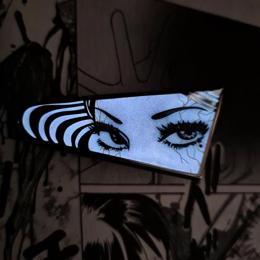 Bewitching Eyes Enamel Pin - image 2