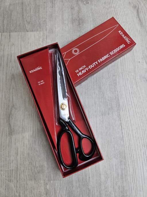 Professional Heavy Duty Fabric Scissors 10" - https://hitpay-production.s3.ap-southeast-1.amazonaws.com/products/20250530-100708-68392baa7ade9.jpeg