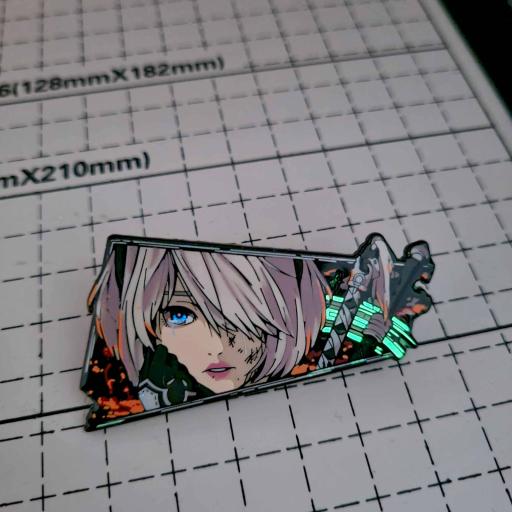 Executioner Eyes Enamel Pin - image 2