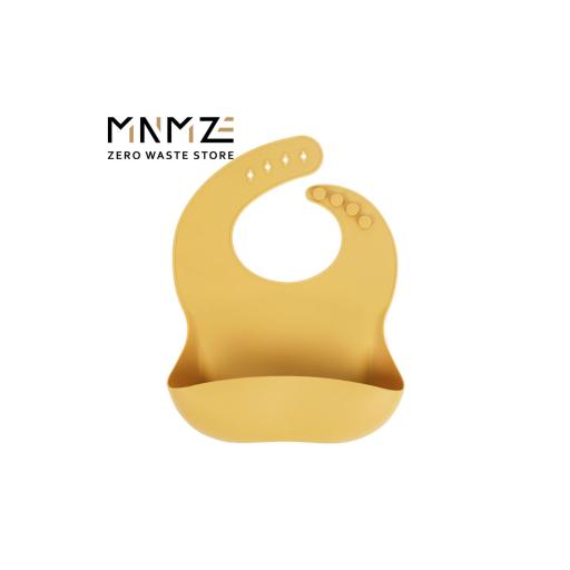 Silicone Baby Bib | Reusable Adjustable - image 1
