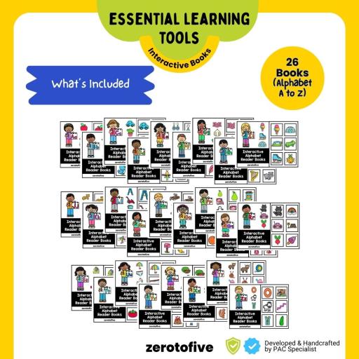 Interactive Alphabet Reader Books - image 2
