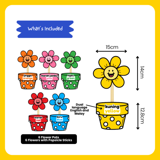 Colours Matching Flowers Themed - image 3