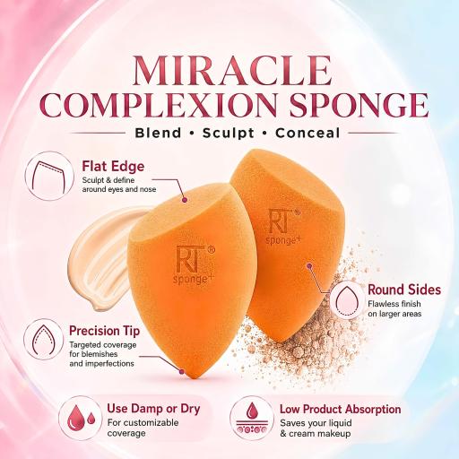 Real Techniques Everyday Essentials Makeup Brush Set RT Berus Solek with Bonus Sponge - image 7