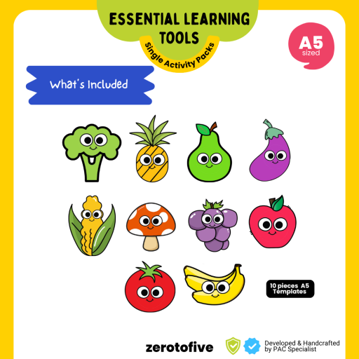 Fine Motor Skill Fruits Threading - image 2