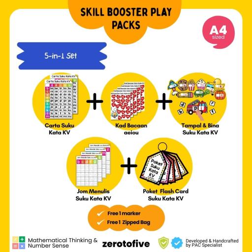 Bijak Suku Kata KV Learner's Pack - image 7