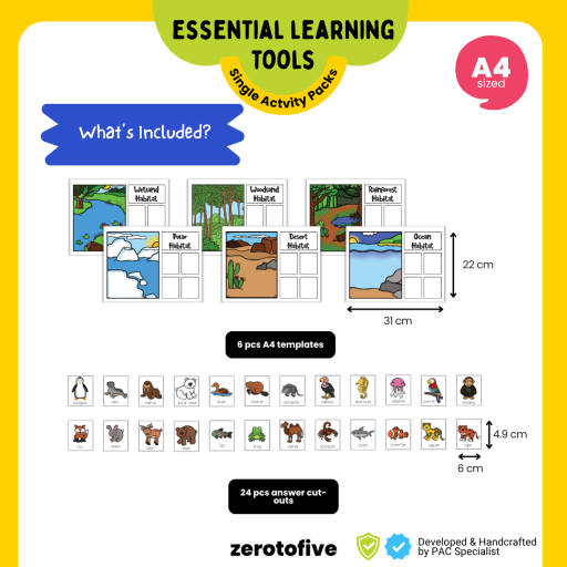 Animals Habitat Matching - image 2
