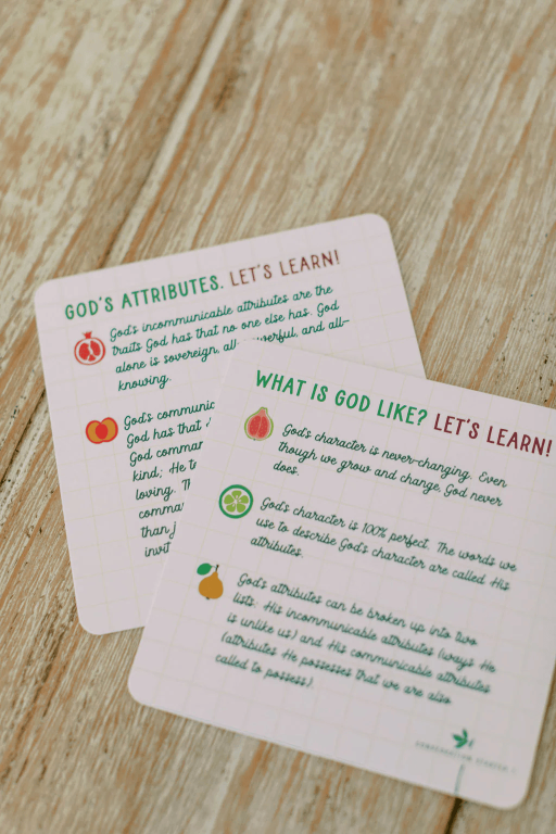 Fruit of the Spirit Scripture Cards - image 2