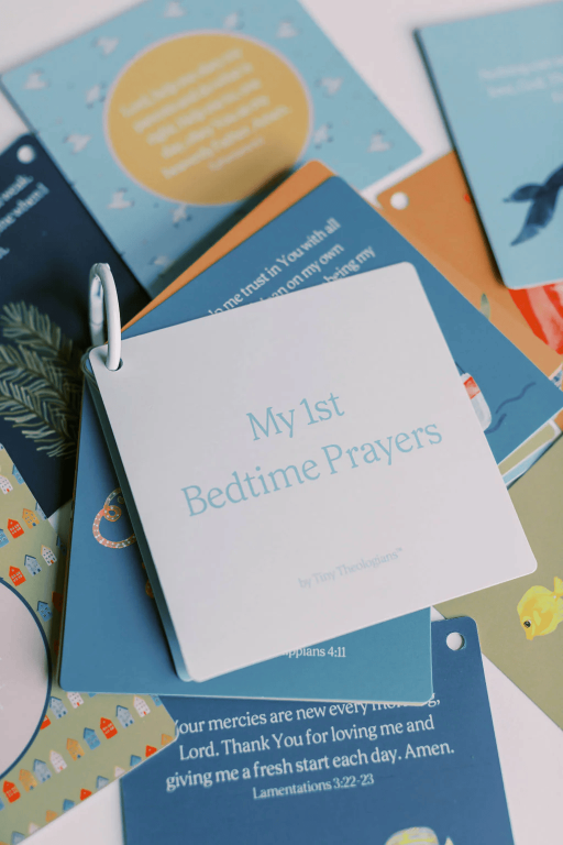 My First Bedtime Prayers Scripture Cards (Psalm 139) - image 2