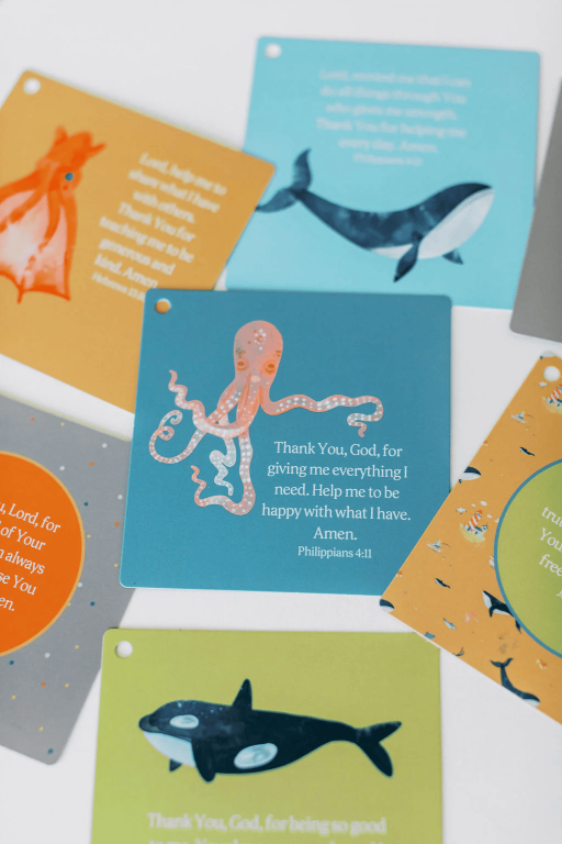 My First Bedtime Prayers Scripture Cards (Psalm 139) - image 4