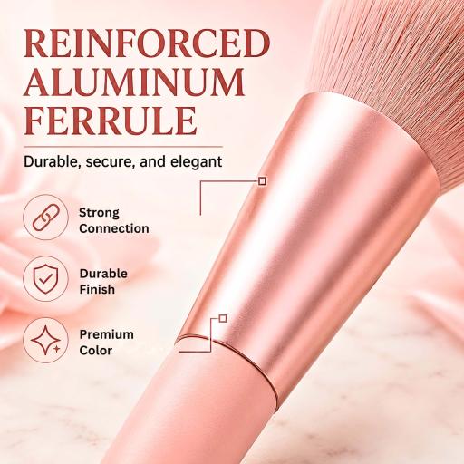 11pcs Makeup Brush Set with Pouch Bag Foundation Blush Eyeshadow Berus Solek - image 3