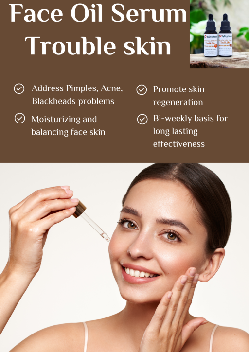 ByOrgMeans Organic Face Serum - Trouble Skin TS1+TS2 30ml+30ml (Out of stock) - image 2