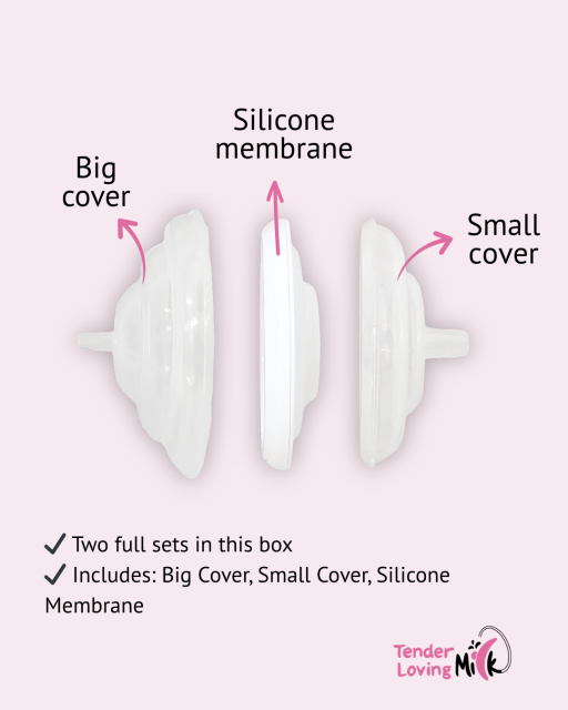 Tender Backflow Protectors for Spectra or Cimilre Breast Pump (2-pieces) - image 4