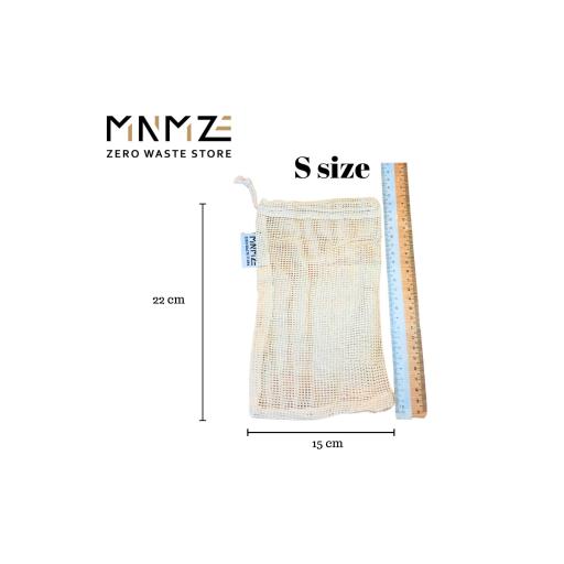Mesh Cotton Grocery Bag (3 sizes) - image 4