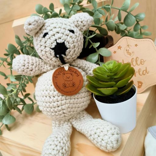 Angeliz Knitted Brown Wooden Box Neutral 10pcs - image 8