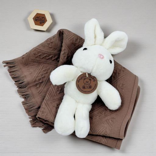 Angeliz Wishing Balloon Lucky Bunny Baby Hamper Gift Set 11 Pcs-Neutral - image 5