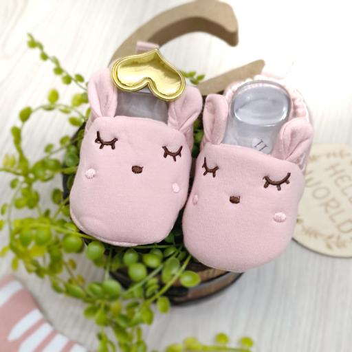 Angeliz Lovely Beginner Wooden Baby Hamper Gift Box Pink 10pcs - image 3