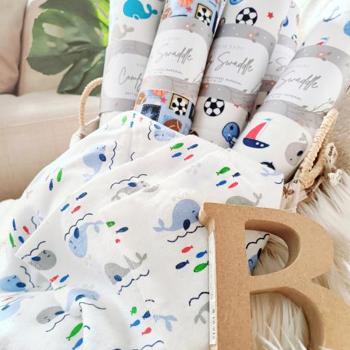 Angeliz Pa&Ma Bunny Toothbox Memory Baby Hamper Basket Gift Set Blue 8pcs - image 3