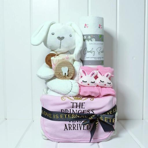 Angeliz Pa&Ma Bunny Toothbox Memory Basket Pink 8pcs - image 1
