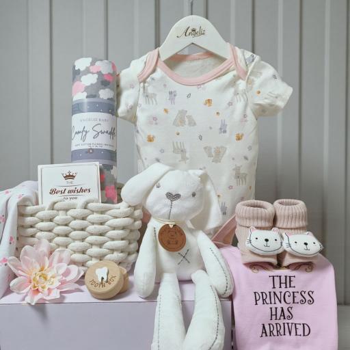 Angeliz Pa&Ma Bunny Toothbox Memory Basket Pink 8pcs - image 2