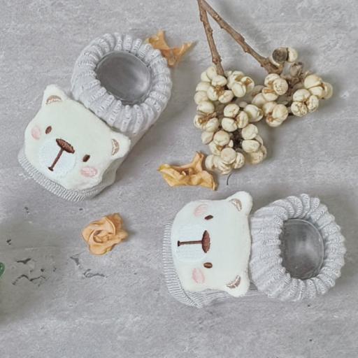 Angeliz Pa&Ma Bunny Toothbox Memory Baby Hamper Basket Gift Set Neutral 8pcs - image 8