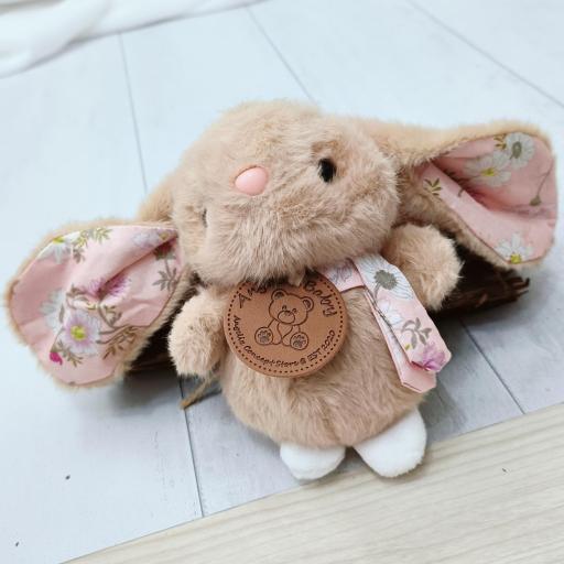 Angeliz Mini Cart Grooming Bunny Baby Hamper Gift Basket Set 9 Pcs- Pink - image 5